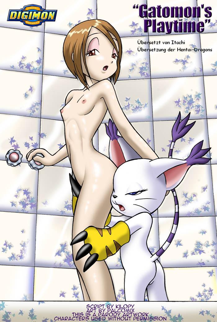 Gatomon's Playtime page 1 full