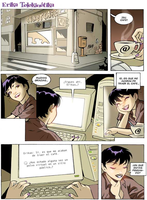 Erika Telekinetika #2 page 1 full