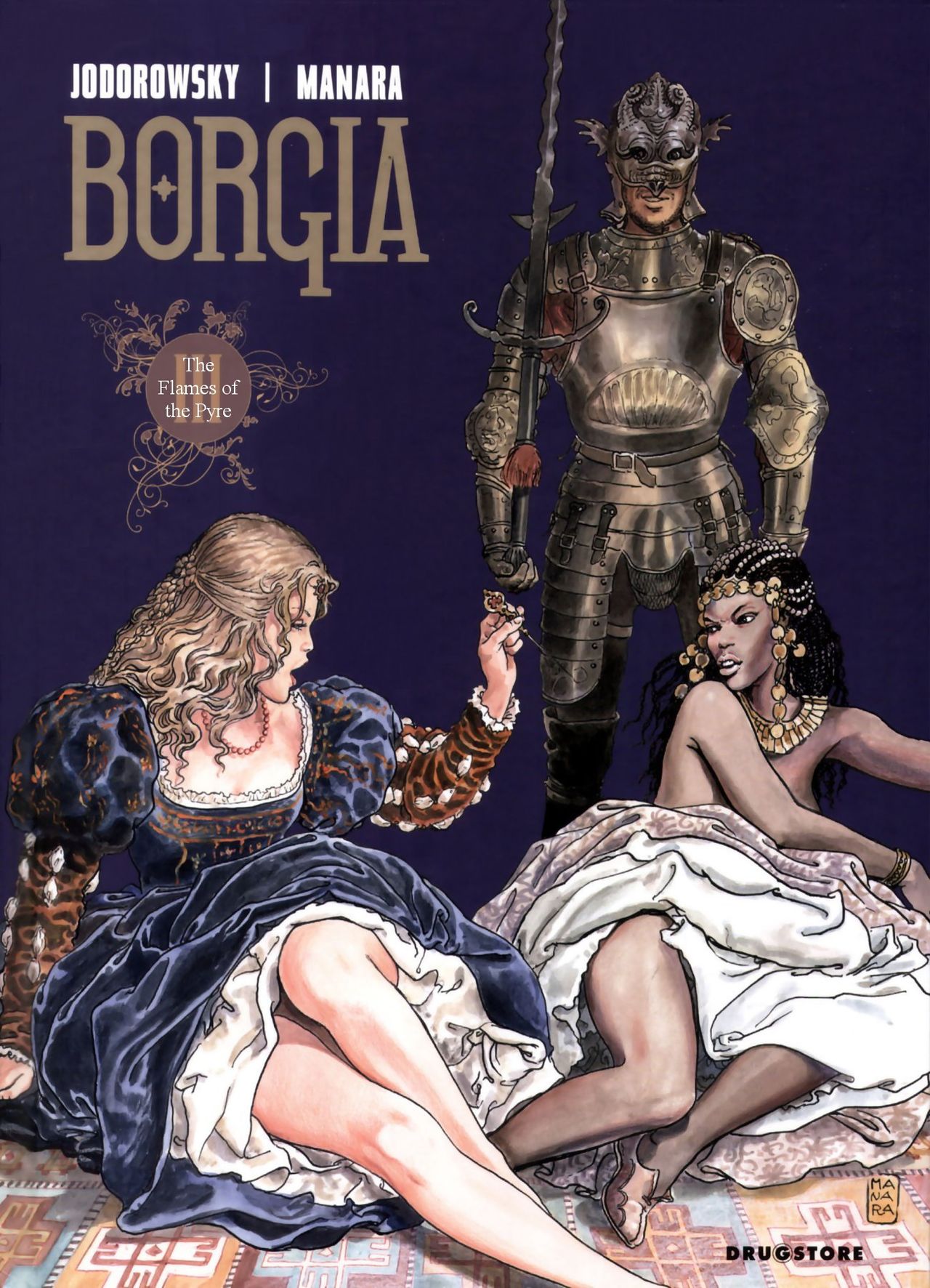 Borgia #3 - The Flames of the Pyre page 1 full