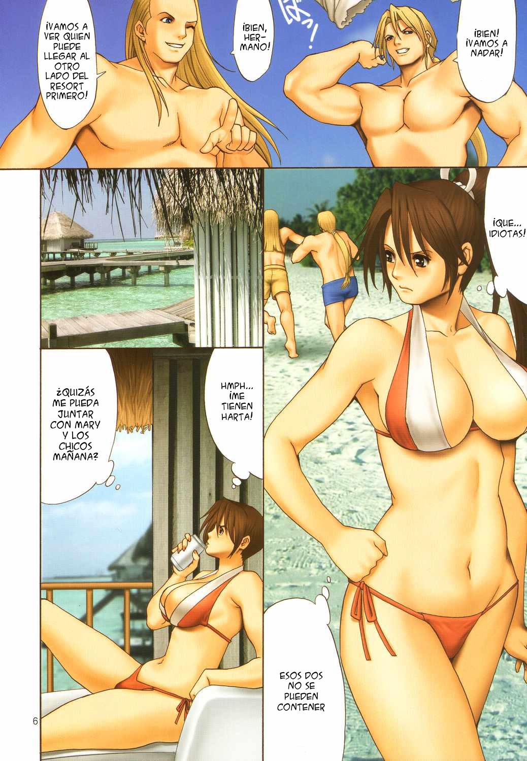 The Yuri & Friends Full Color 7 page 4 full