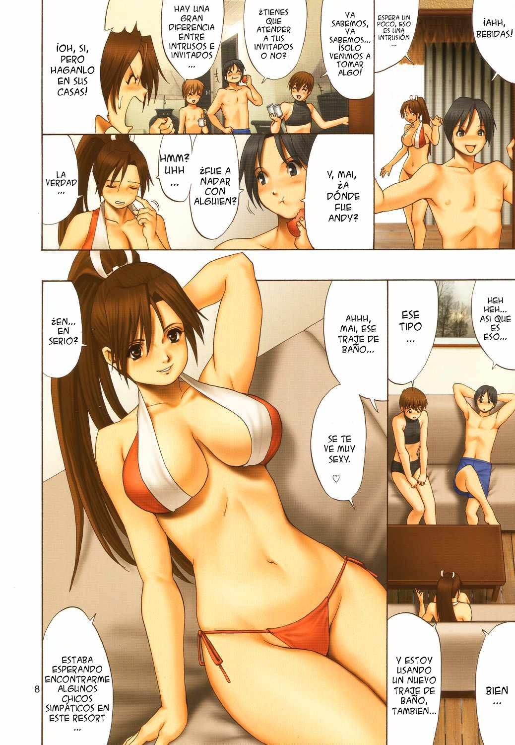 The Yuri & Friends Full Color 7 page 6 full