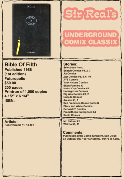 Bible Of Filth