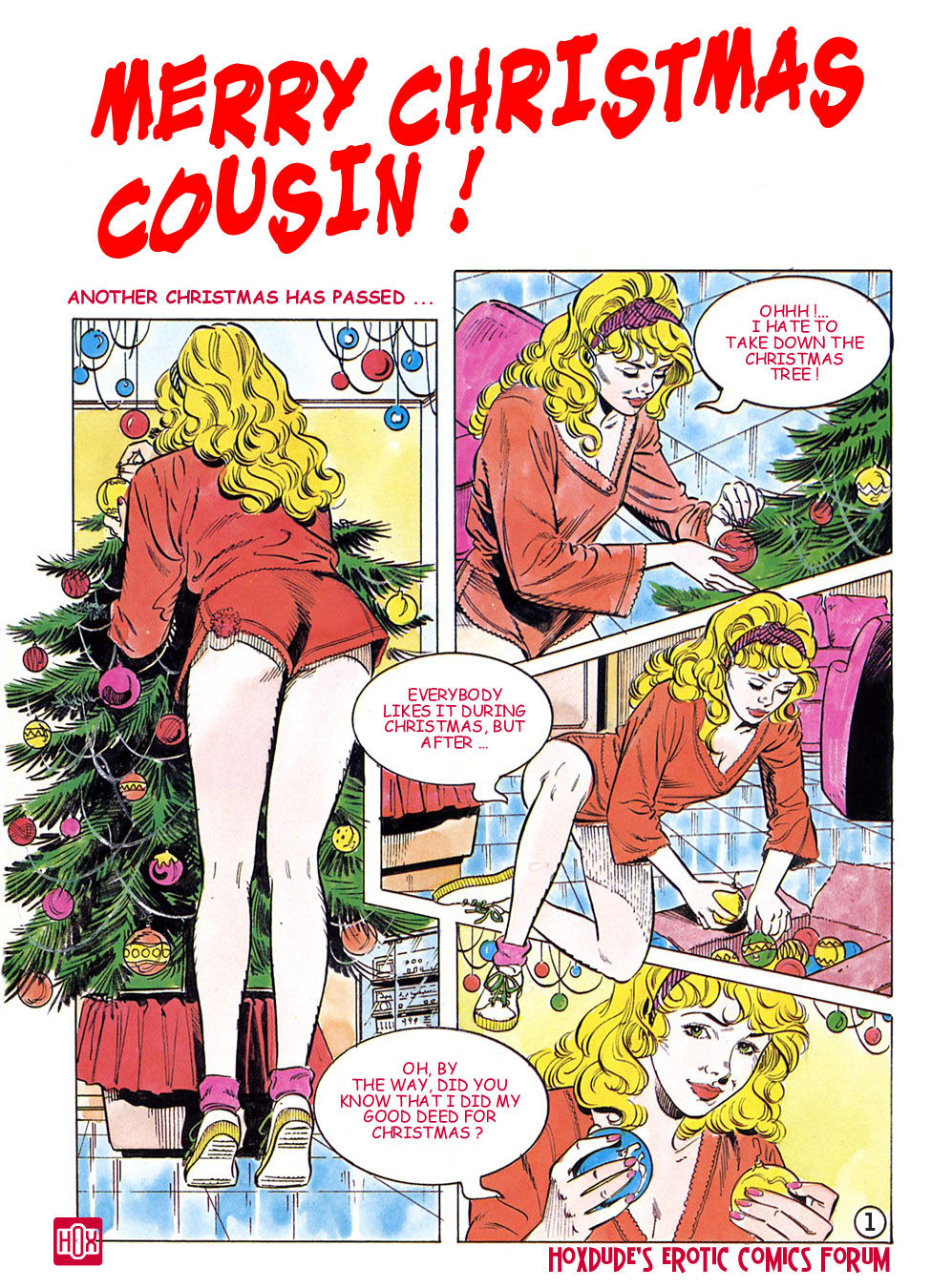 Merry Christmas Cousin! page 2 full