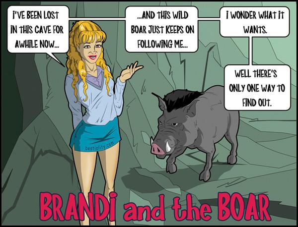 Brandi and the Boar page 1 full
