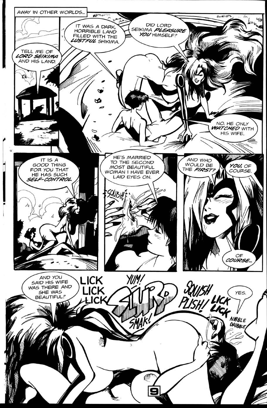 La Blue Girl - Volume #5 page 10 full