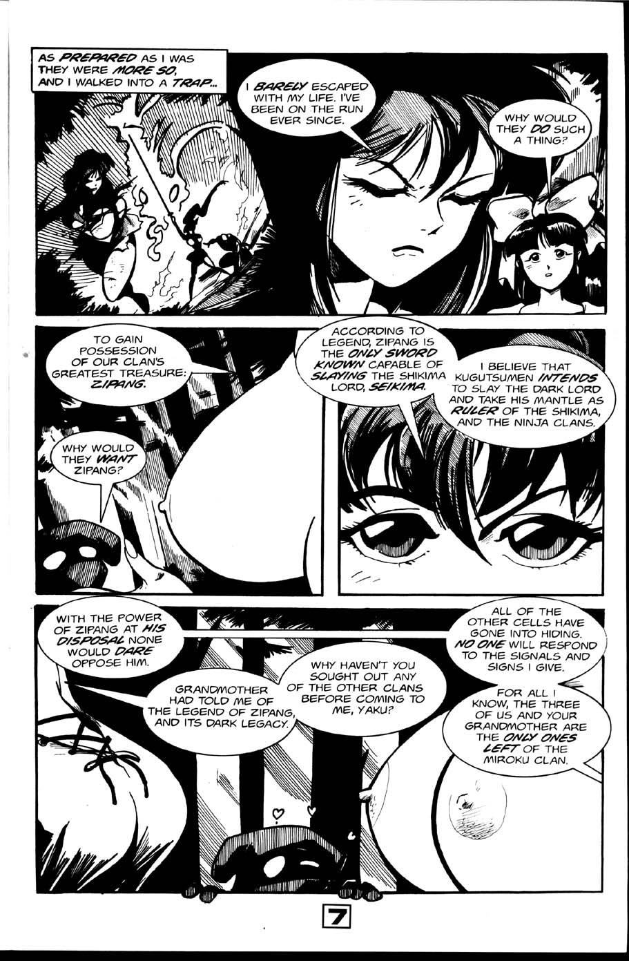 La Blue Girl - Volume #5 page 8 full