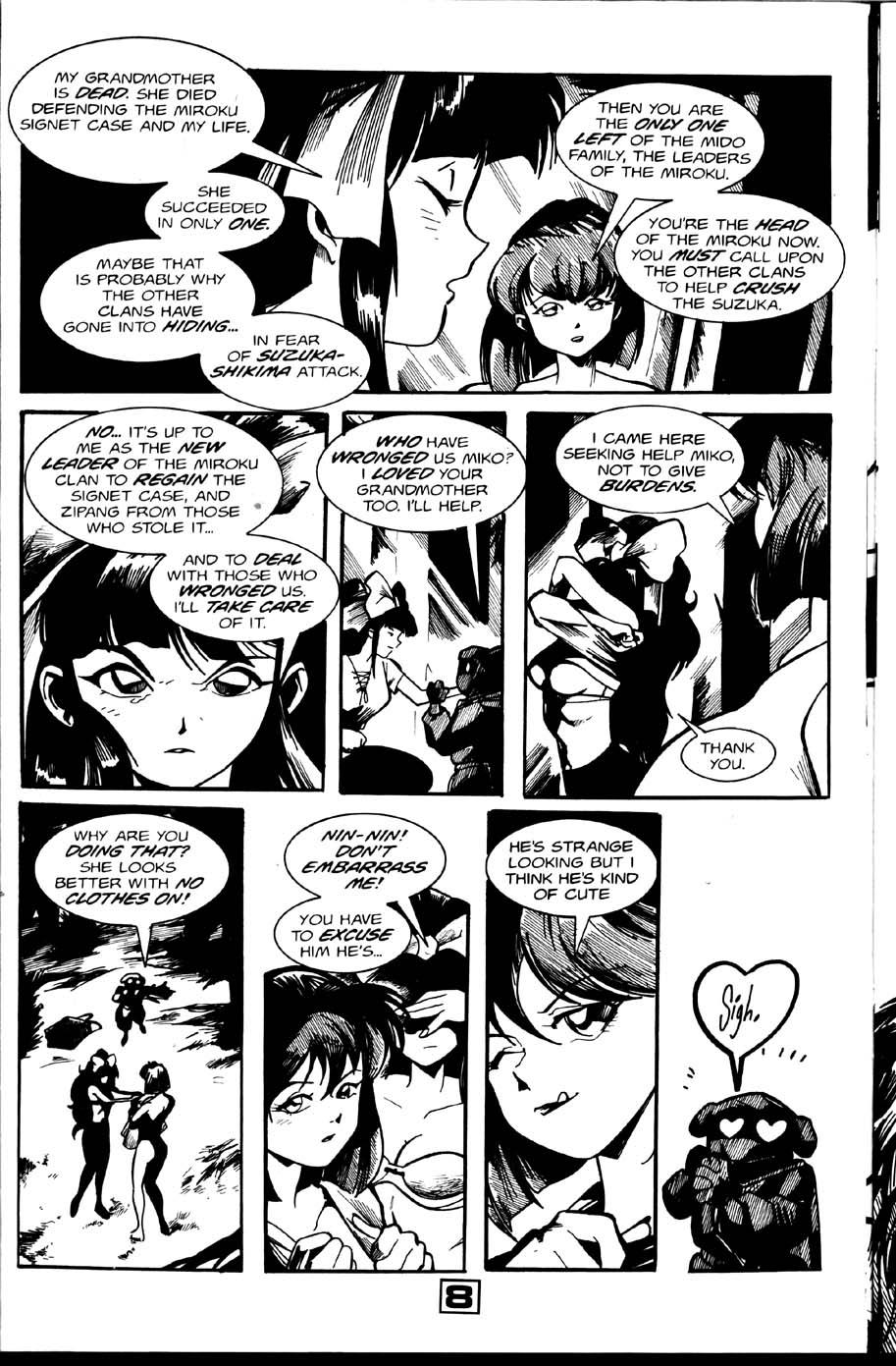 La Blue Girl - Volume #5 page 9 full