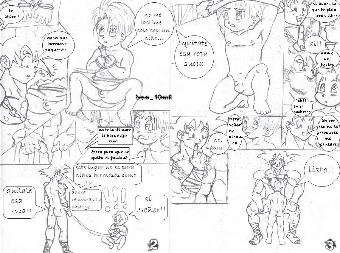 General Goku and Boy Trunks page 3 full