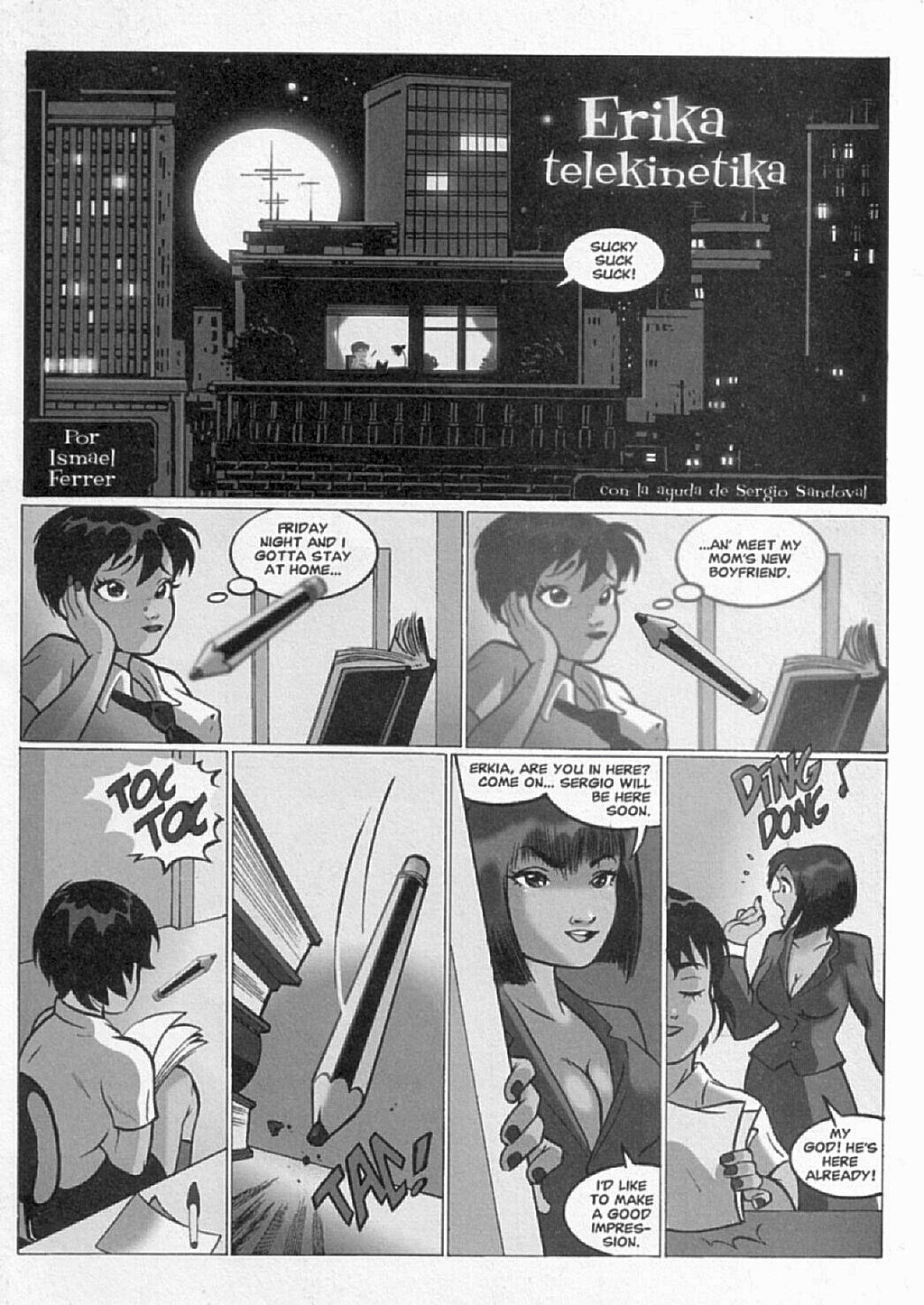Erika Telekinetika #1 page 3 full