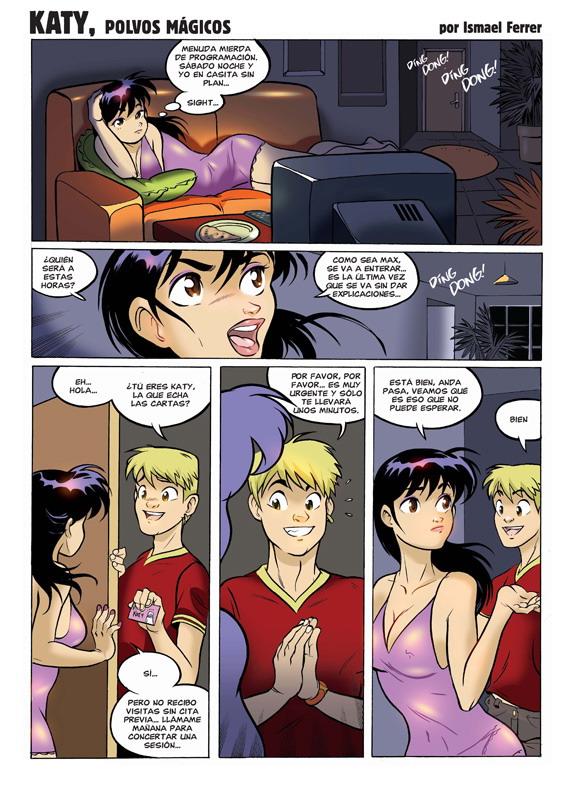 Katy, Polvos Magicos 9,10,13-16 page 1 full