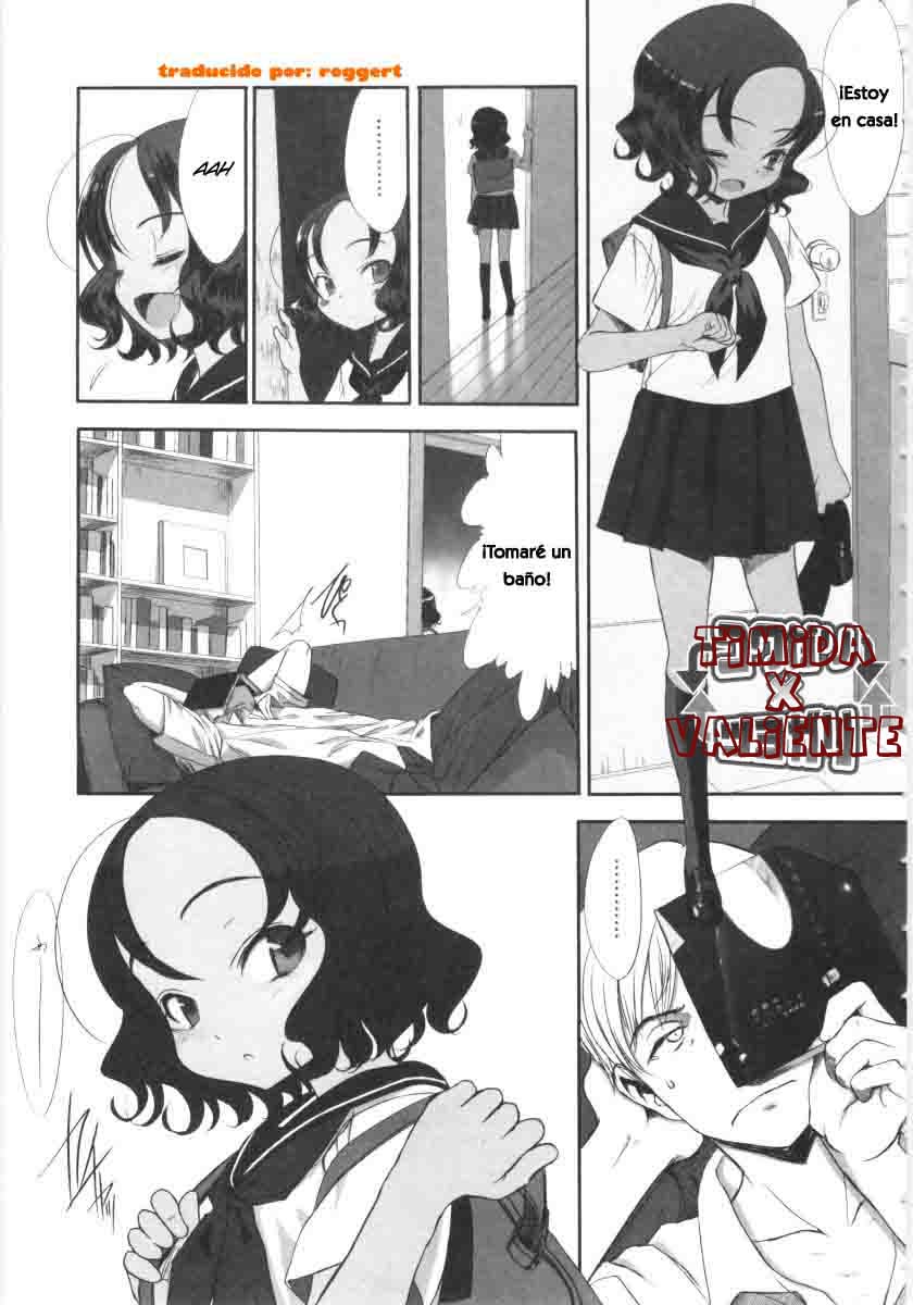 Kowagari × Tsuyogari | Timid x Courageous page 1 full