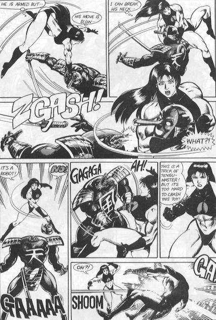 Karate Girl #4 page 8 full