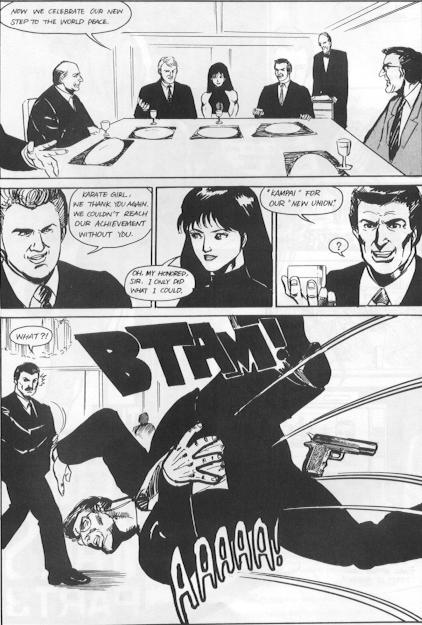 Karate Girl #6 page 3 full