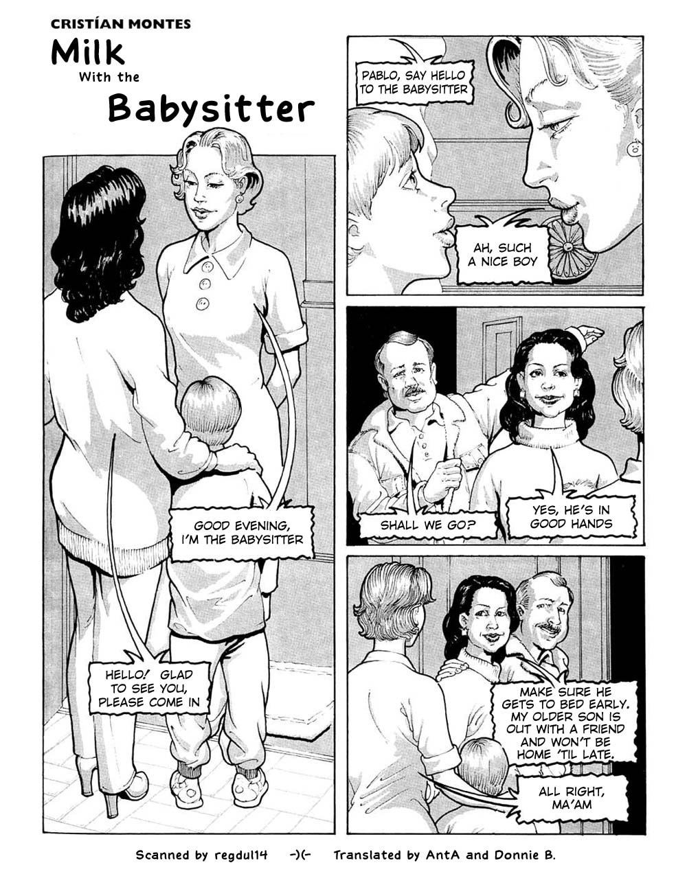 - Milk With The Babysitter page 1 full