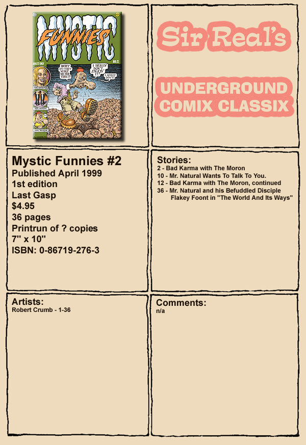 Mystic Funnies #2 page 1 full