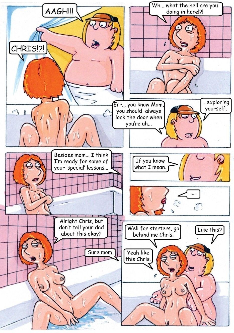 The Lois and Quagmire Affair page 6 full