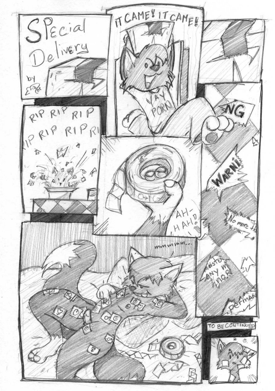 Snowfox's special Delivery page 1 full