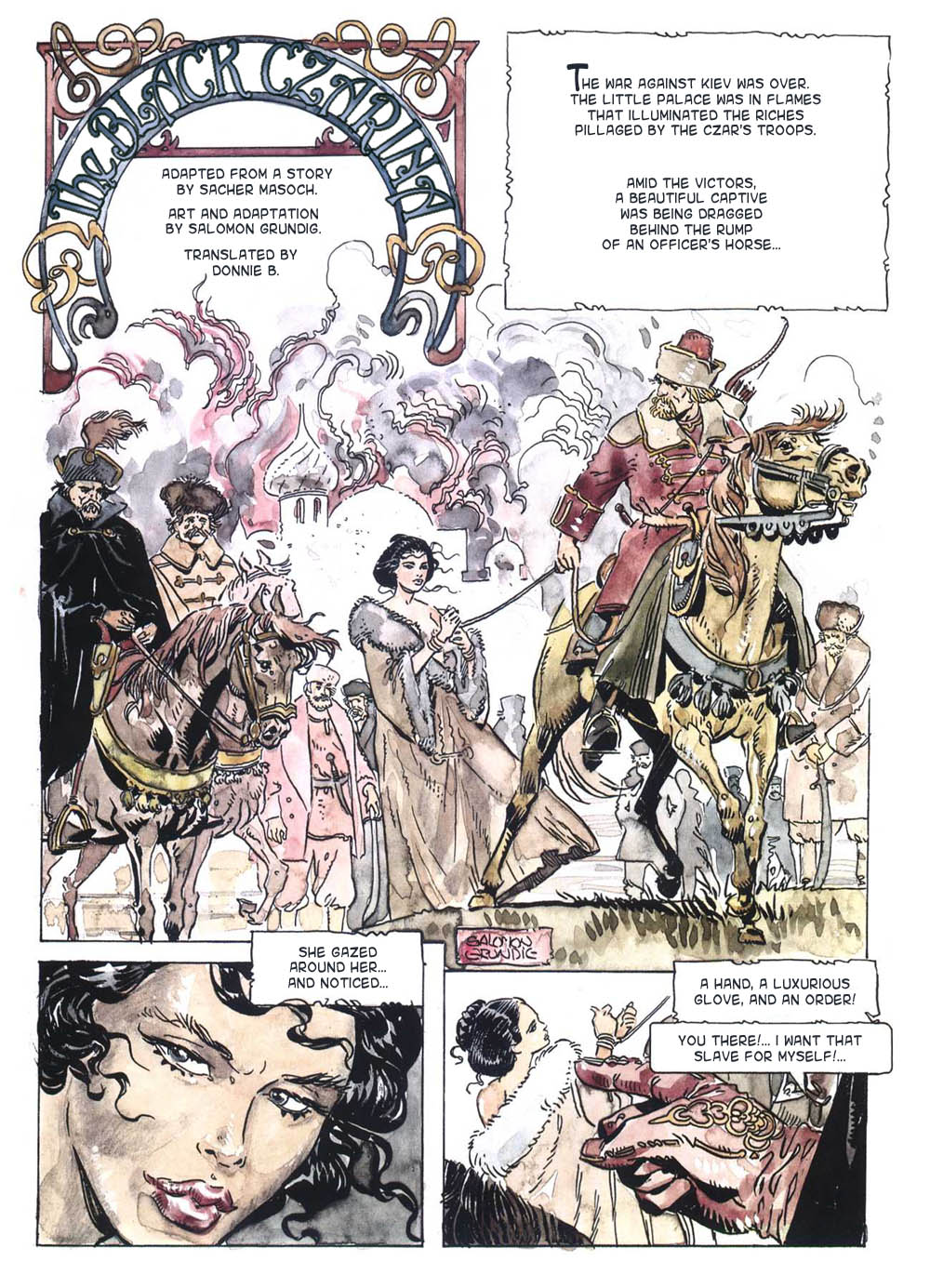 The Black Czarina page 2 full