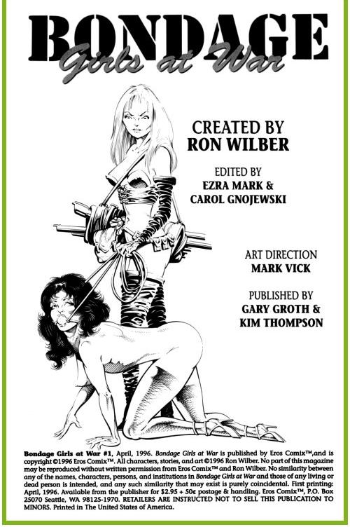 Bondage Girls At War Vol. 1 page 2 full