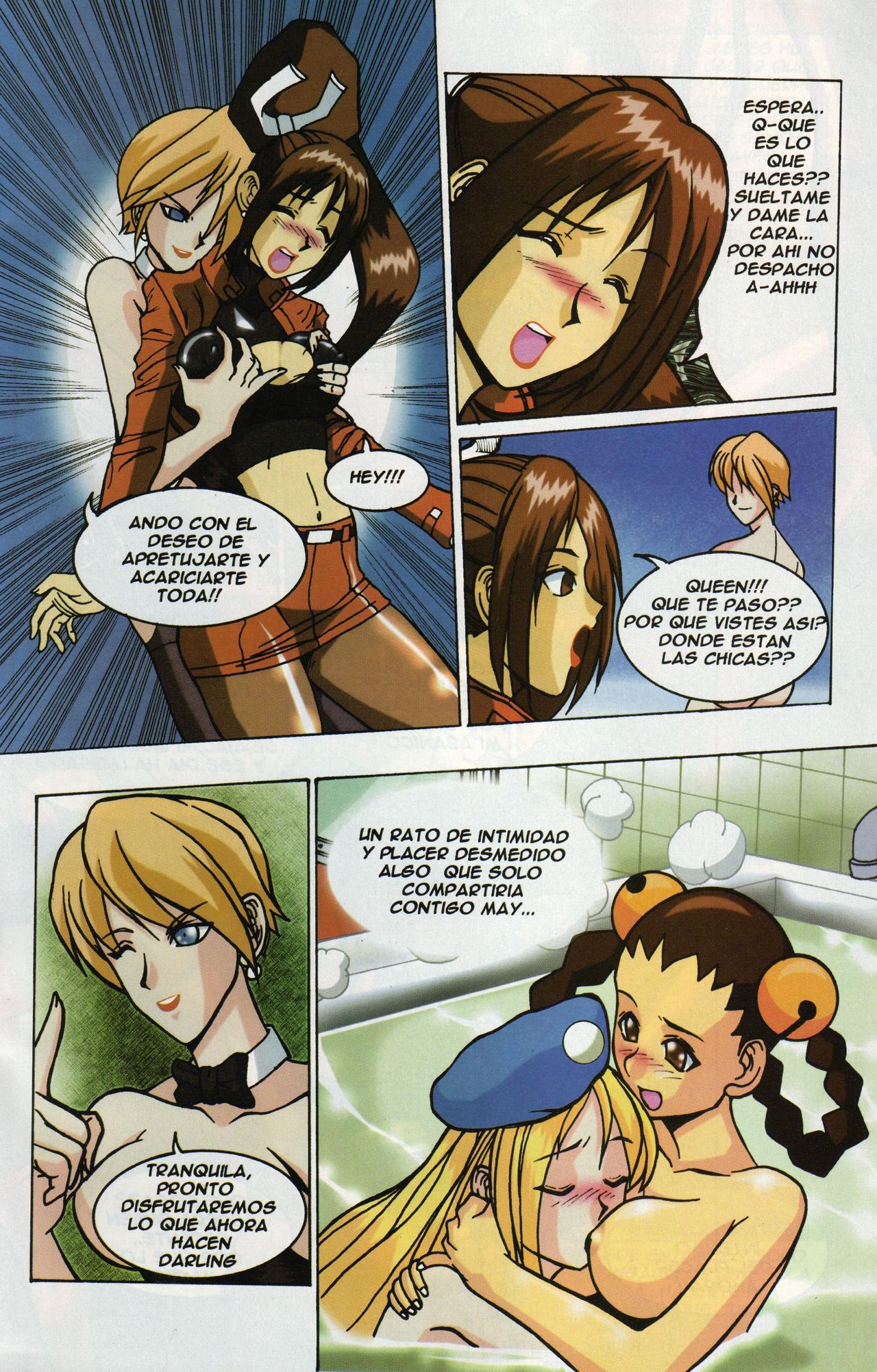 The Queen of Fighters 2001 page 8 full