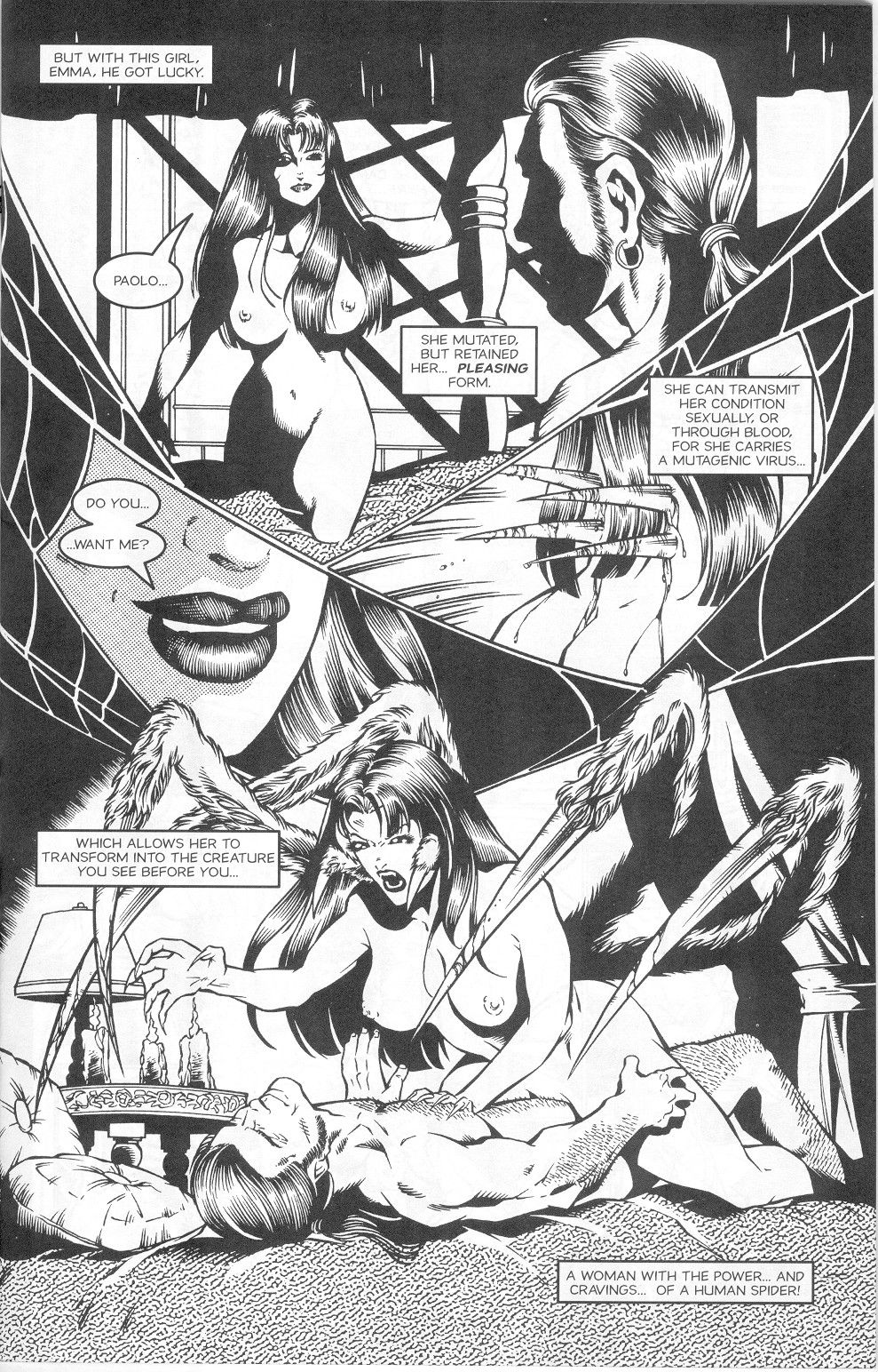 Pandora / Widow #1 page 8 full