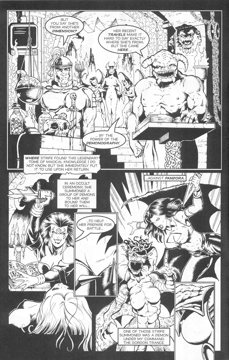 Pandora / Widow #1 page 9 full