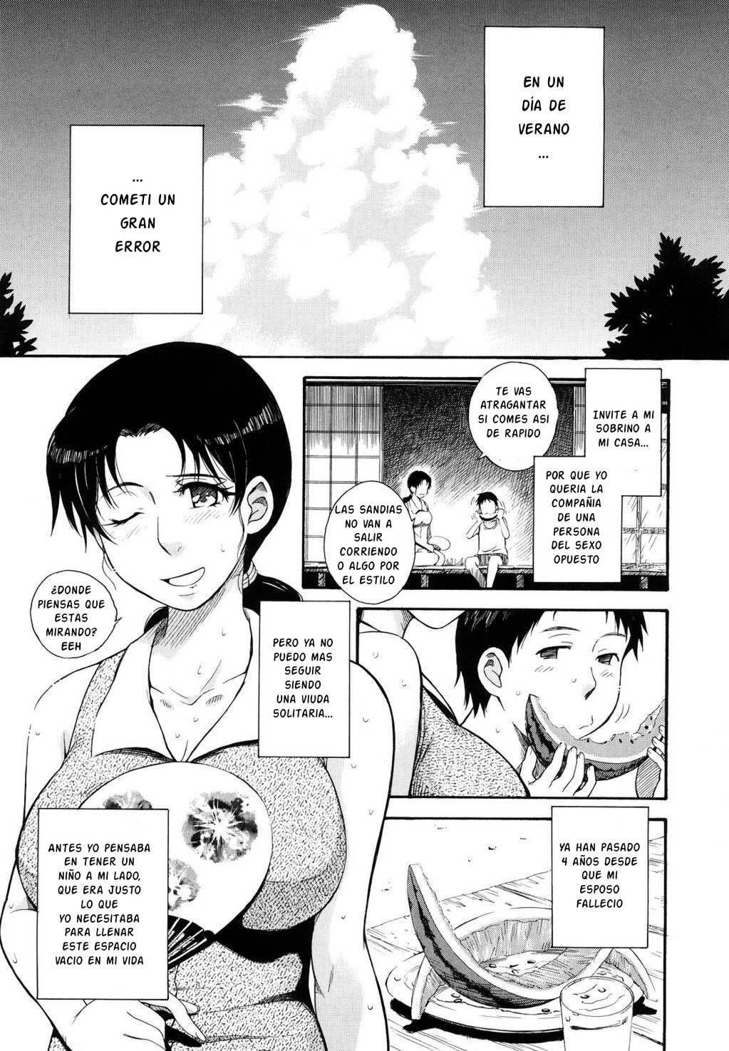 Chijou no Hito Ch. 9 - Natsukage page 1 full