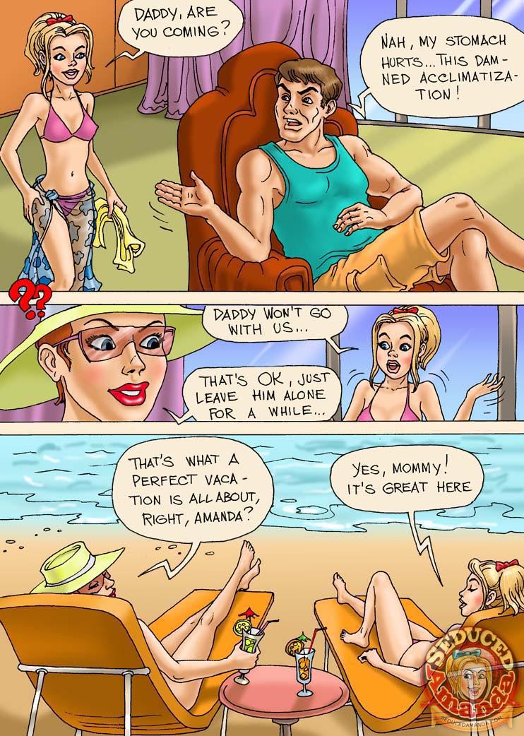 Amanda - A Caribbean Vacation page 1 full