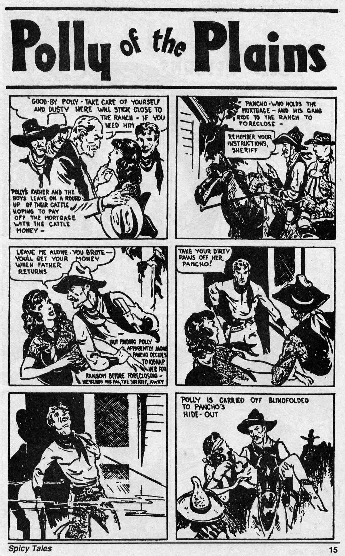 Spicy Tales #1 - Polly of the Plains page 3 full