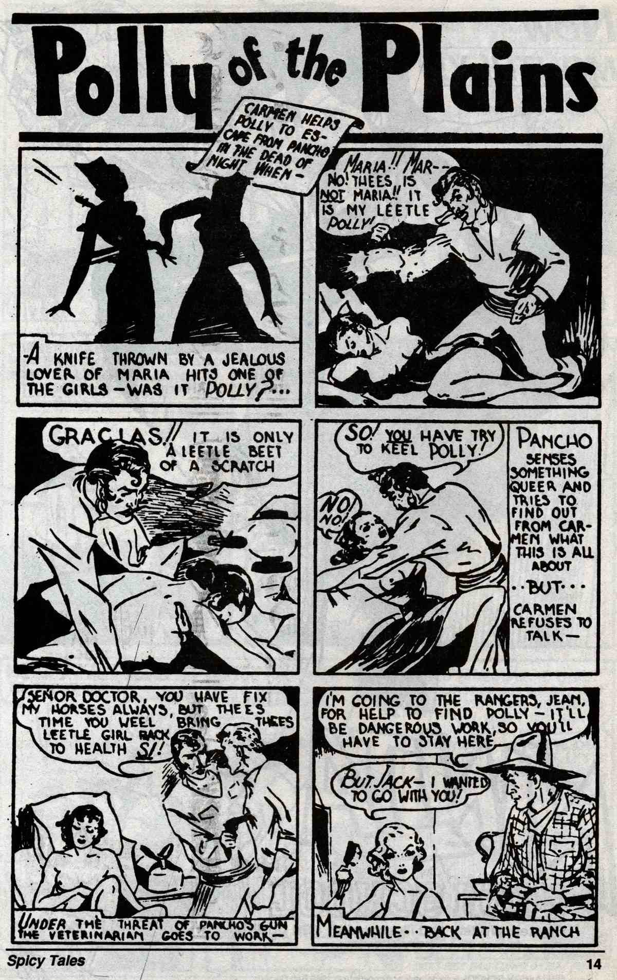 Spicy Tales #1 - Polly of the Plains page 7 full