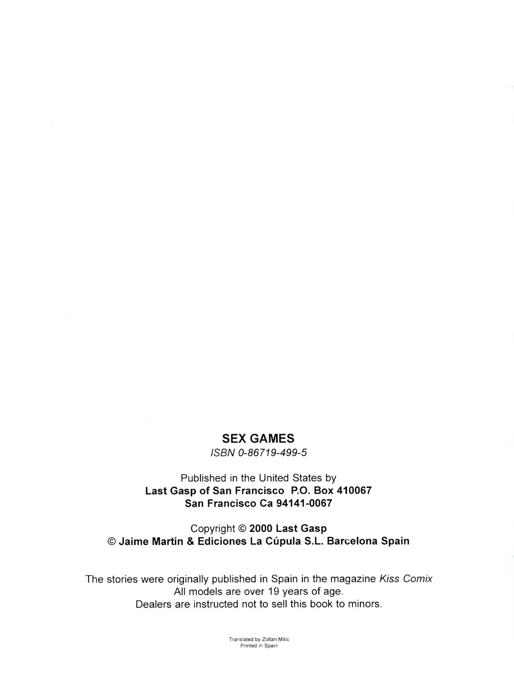 Sex Games page 3 full