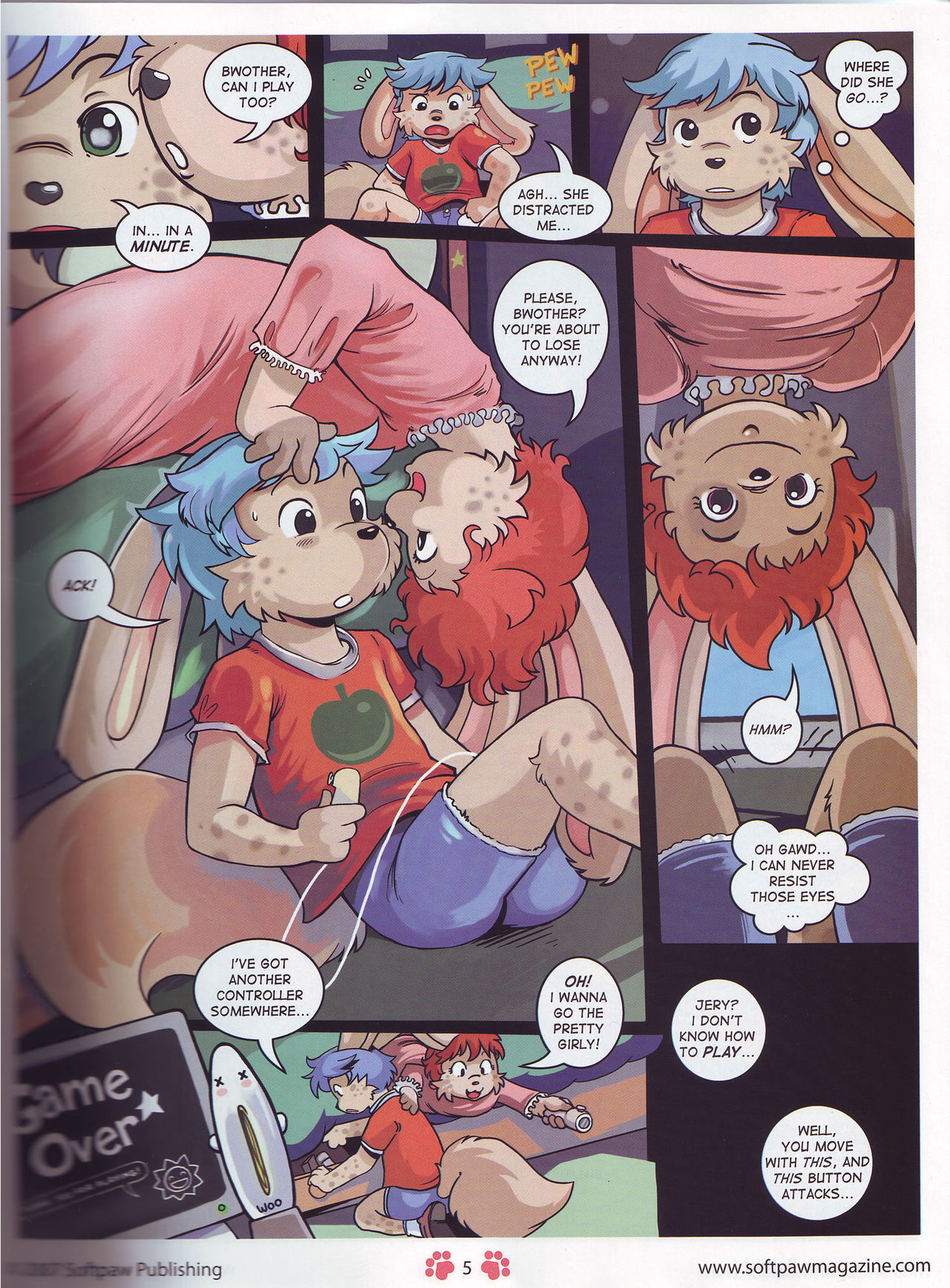 Softpaw Magazine 3 page 6 full