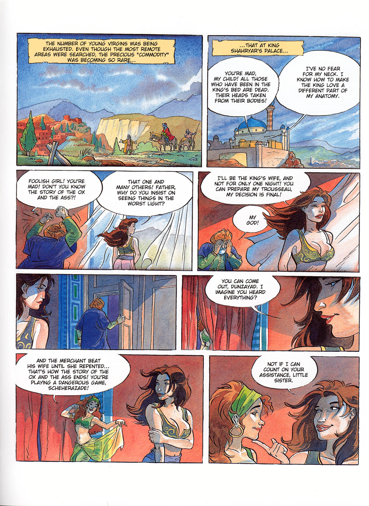 The 1001 Nights Of Scheherazade page 10 full