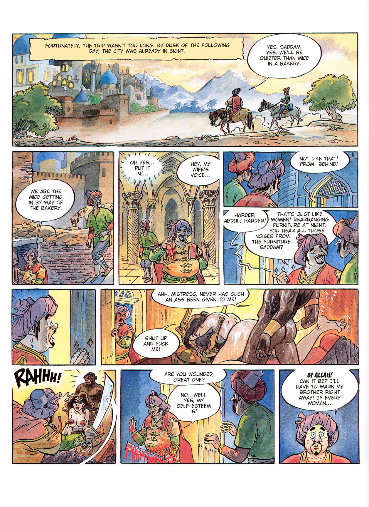 The 1001 Nights Of Scheherazade page 3 full