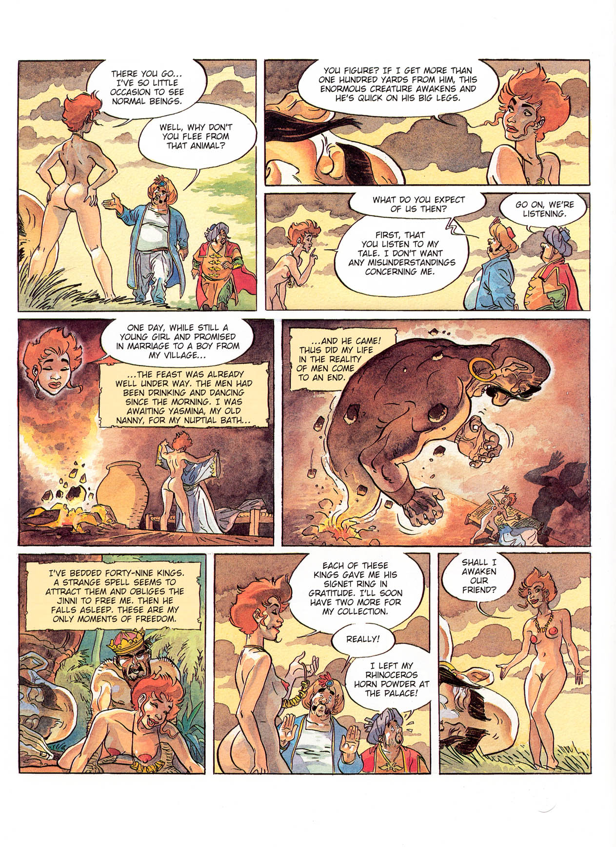 The 1001 Nights Of Scheherazade page 7 full