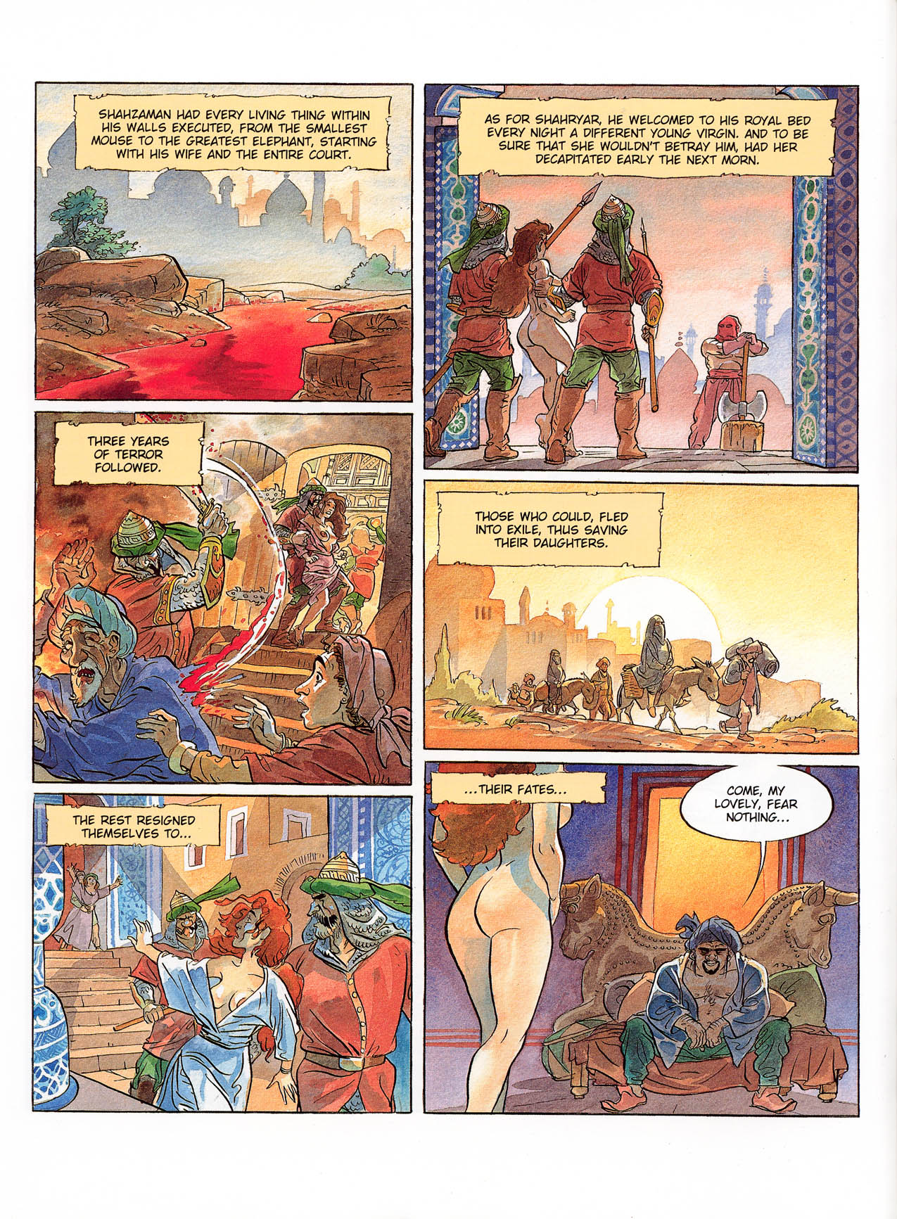 The 1001 Nights Of Scheherazade page 9 full