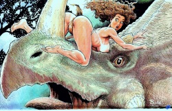 Cavewoman Prehistoric Pinups