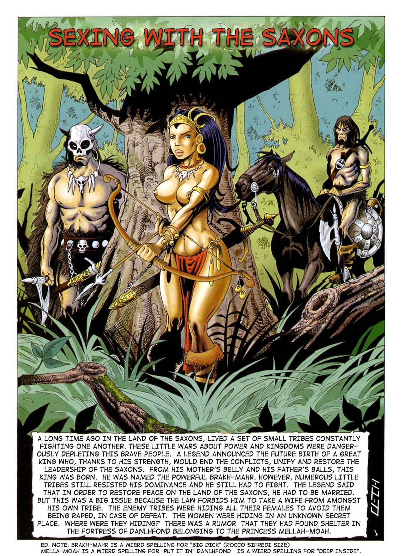 Sexing With The Saxons page 1 full