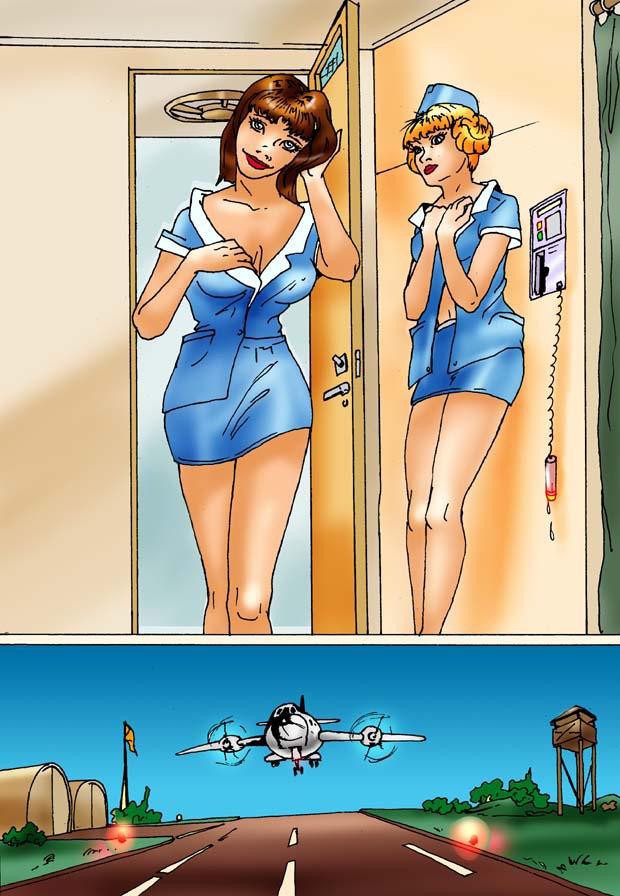 The Stewardess Spunky page 10 full
