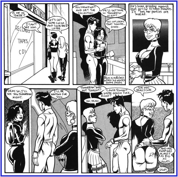 Boy Blue and Marty - b&w page 4 full