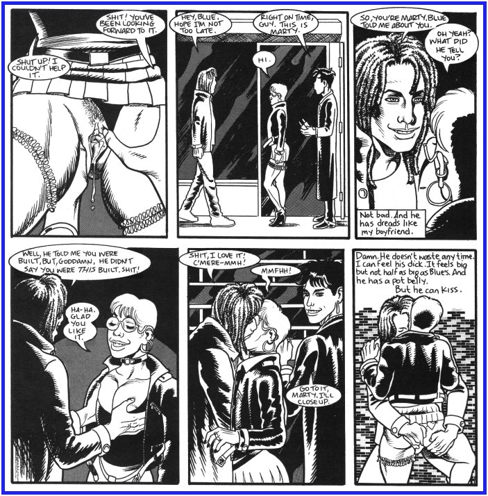 Boy Blue and Marty - b&w page 6 full