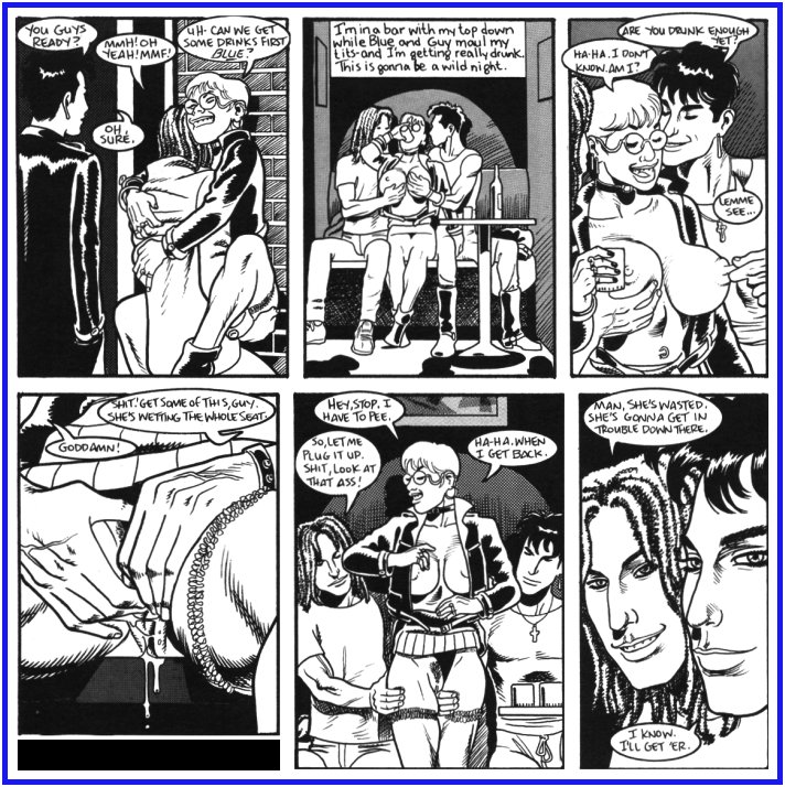 Boy Blue and Marty - b&w page 7 full
