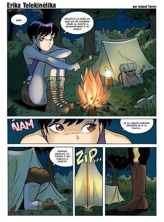 Erika Telekinetika #7 page 1 full