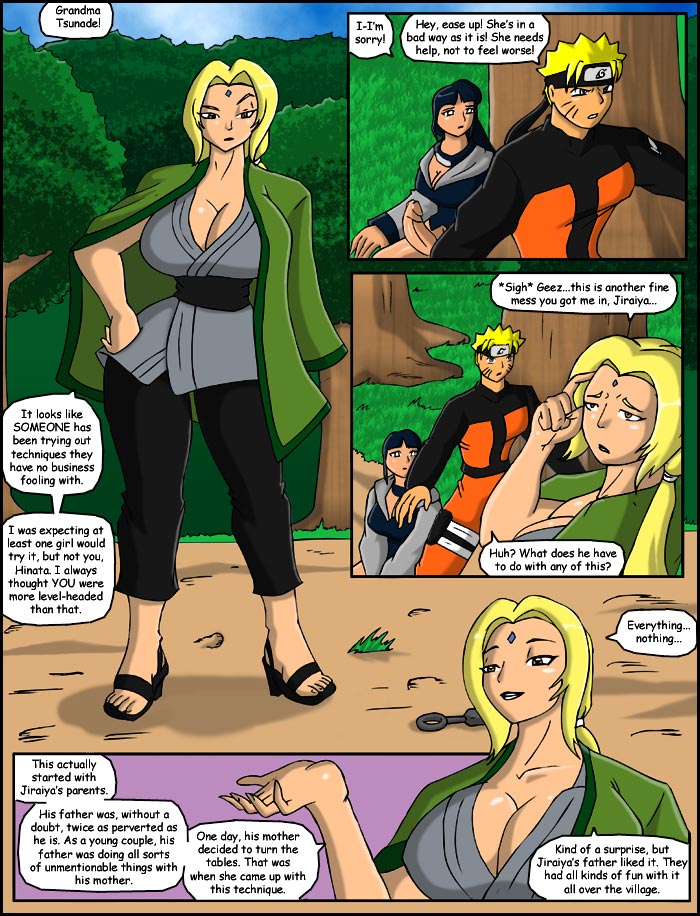 Jaraiya's Family Jutsu page 5 full