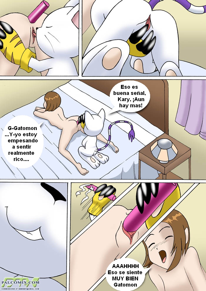 Gatomon's Playtime page 8 full