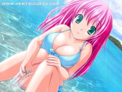 manga girls in bikini and swimsuit