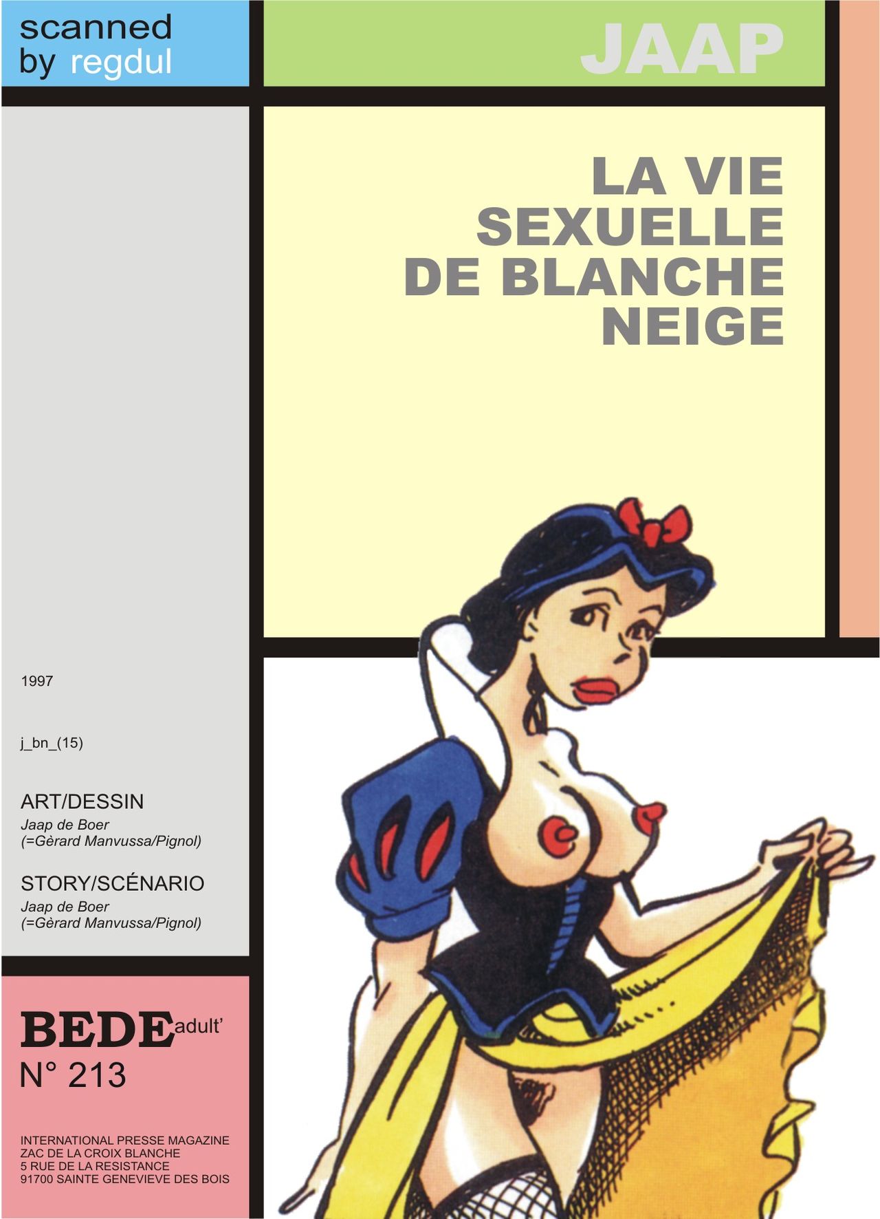 La Vie Sexuelle de Blanche Neige page 1 full