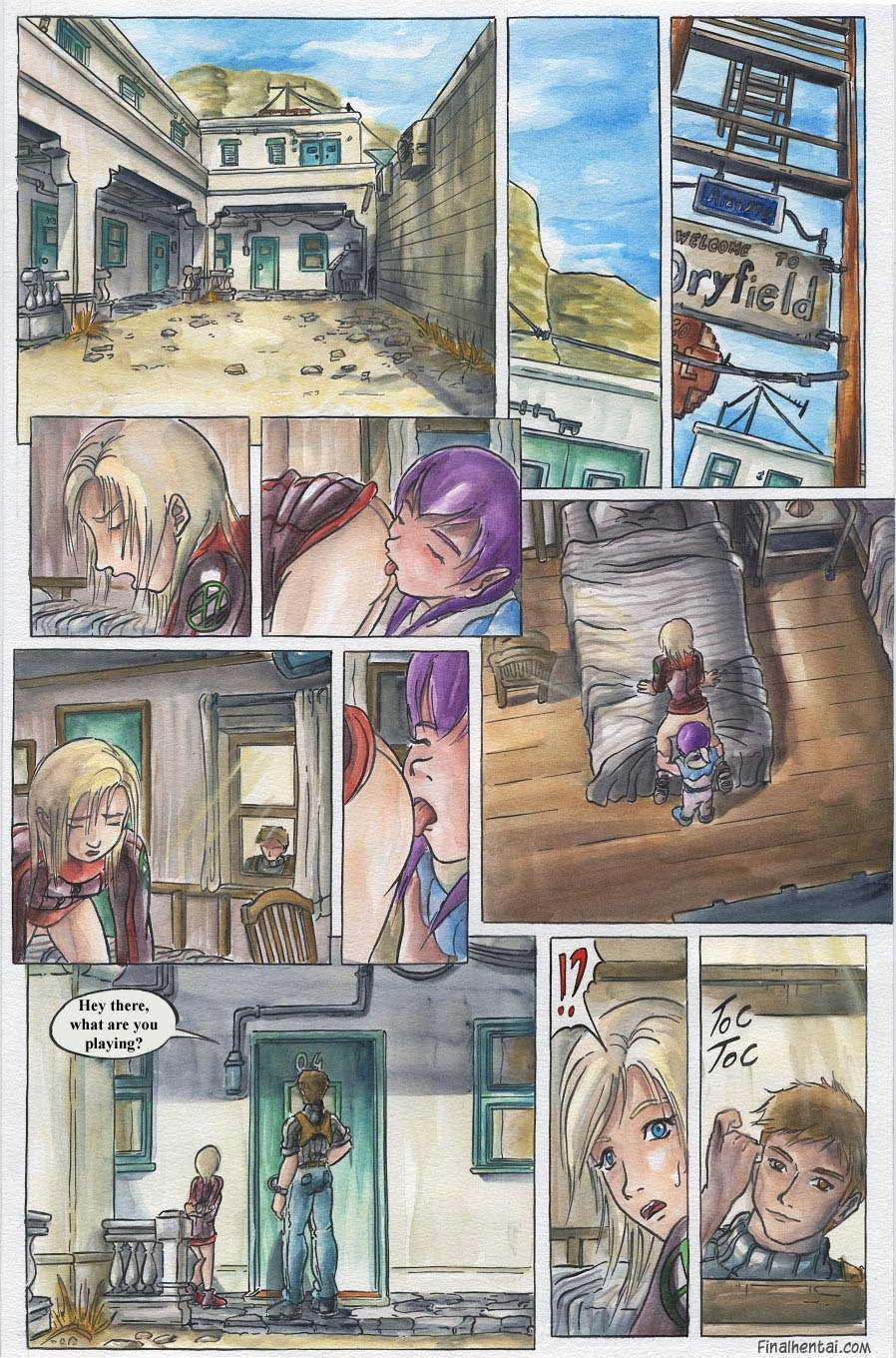 Parasite Eve 2 page 1 full