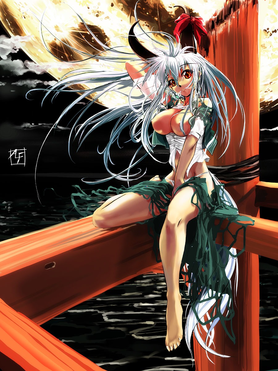 touhou 22 - keine and mokou/keine paring page 2 full