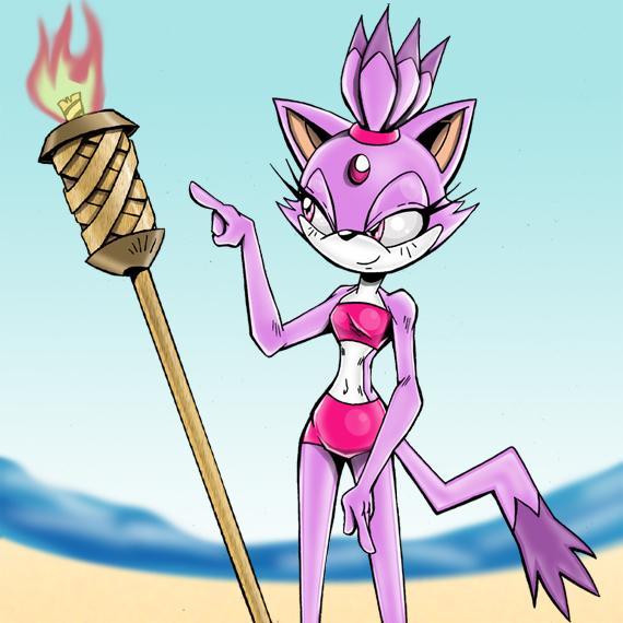 Blaze The Cat page 7 full